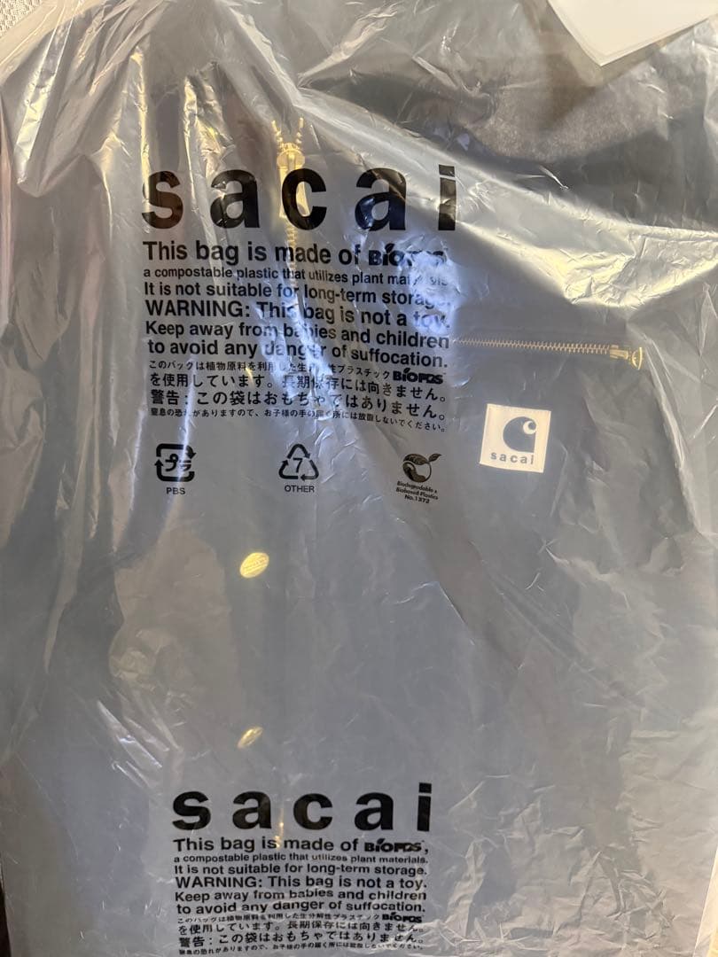 ジャケット・アウター sacai Carhartt WIP Duck Coat Black 4