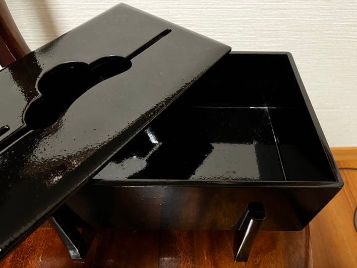 黒塗り名刺受け