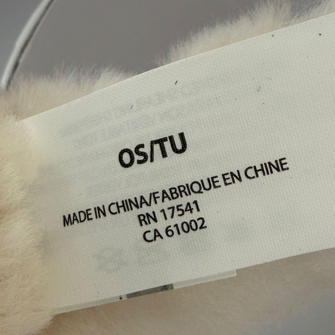 【UGG正規品】 ロゴ刺繍＊イヤーマフ＊チェストナット