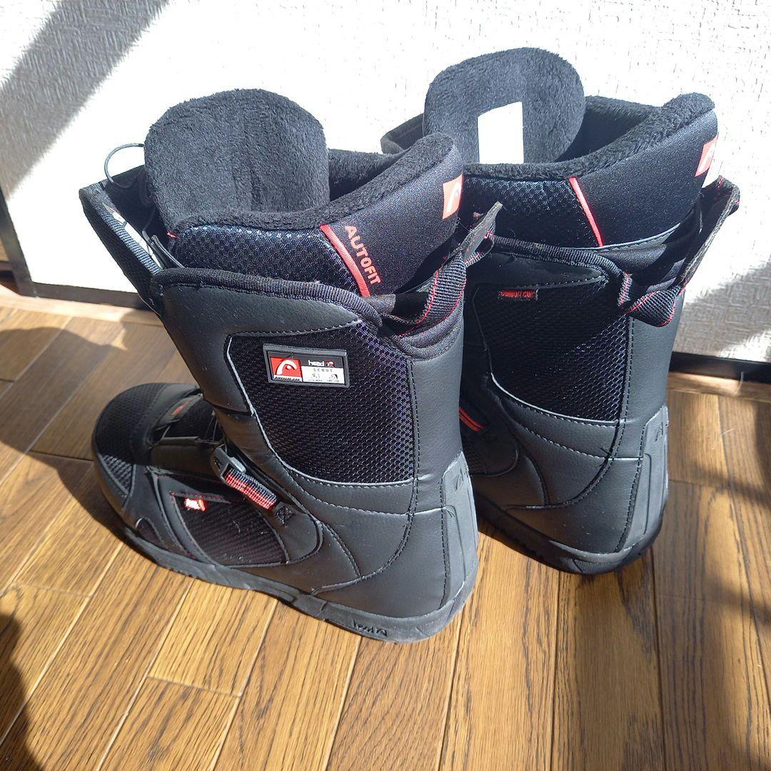 ヘッド HEAD スノーボード ブーツ EU40 ブラック☆26cm