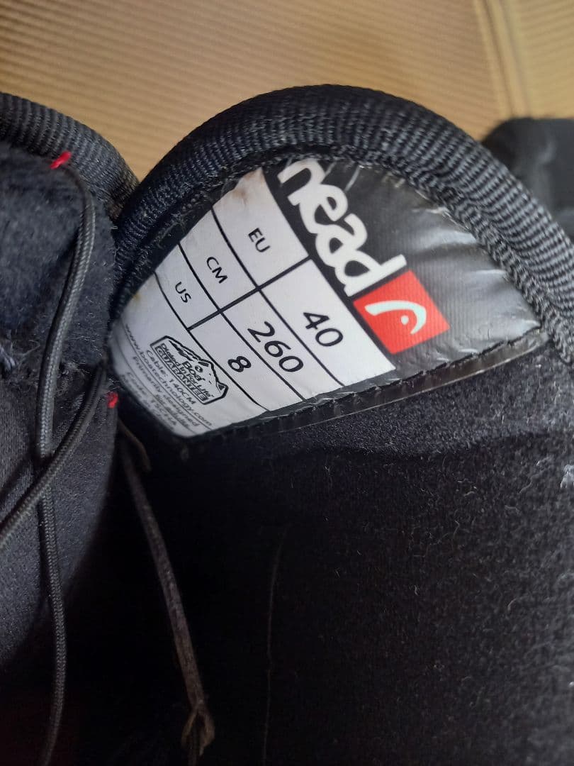 ヘッド HEAD スノーボード ブーツ EU40 ブラック☆26cm