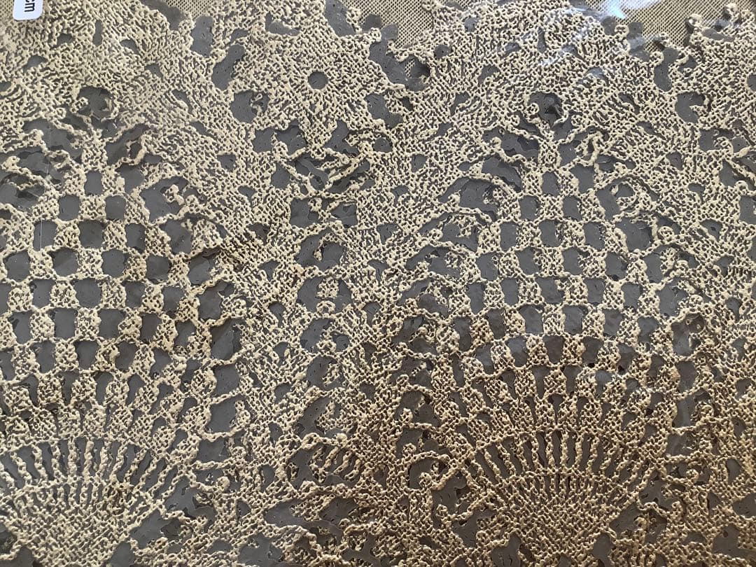 Fiorira un Giardinoビニールテーブルクロス　ゴールド