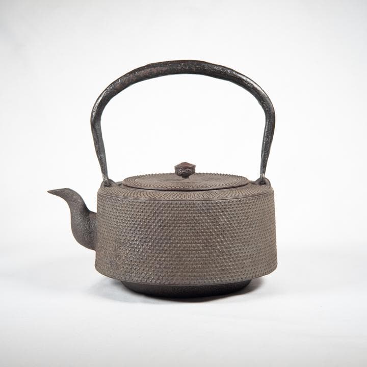 南部鉄器 鉄瓶 南部秀山 南部鉄瓶 佐藤秀次郎 作 共箱付属