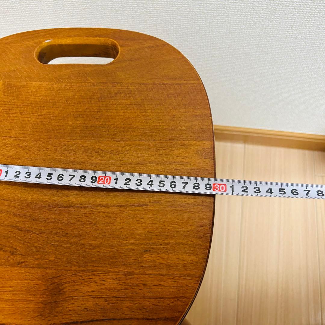 飛騨産業　木製スツール 持ち手付き 椅子 チェア　キツツキマーク　191263