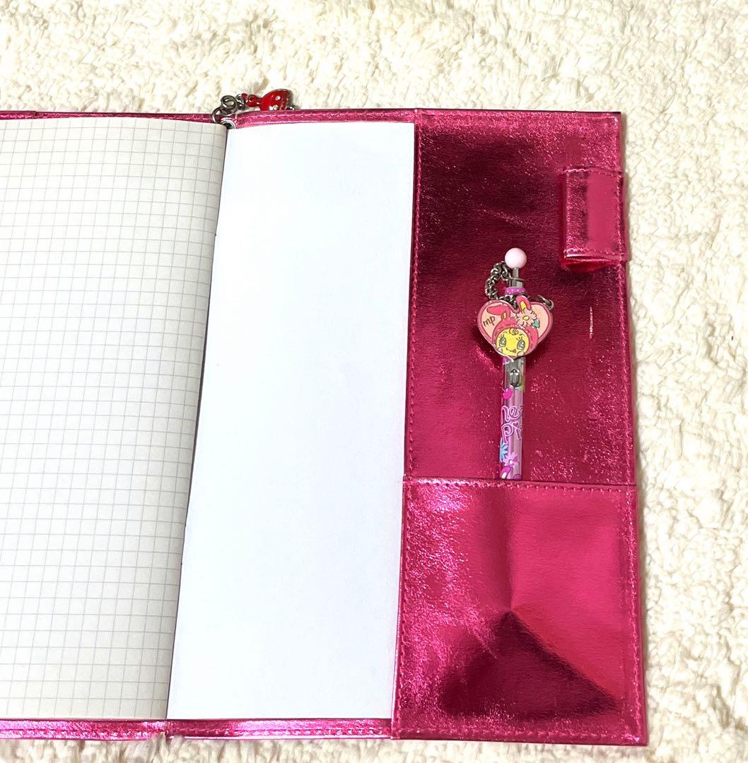 ②メゾピアノ　ベリエちゃん カバーノート　シャープペン　２点まとめ売り　おまけ付