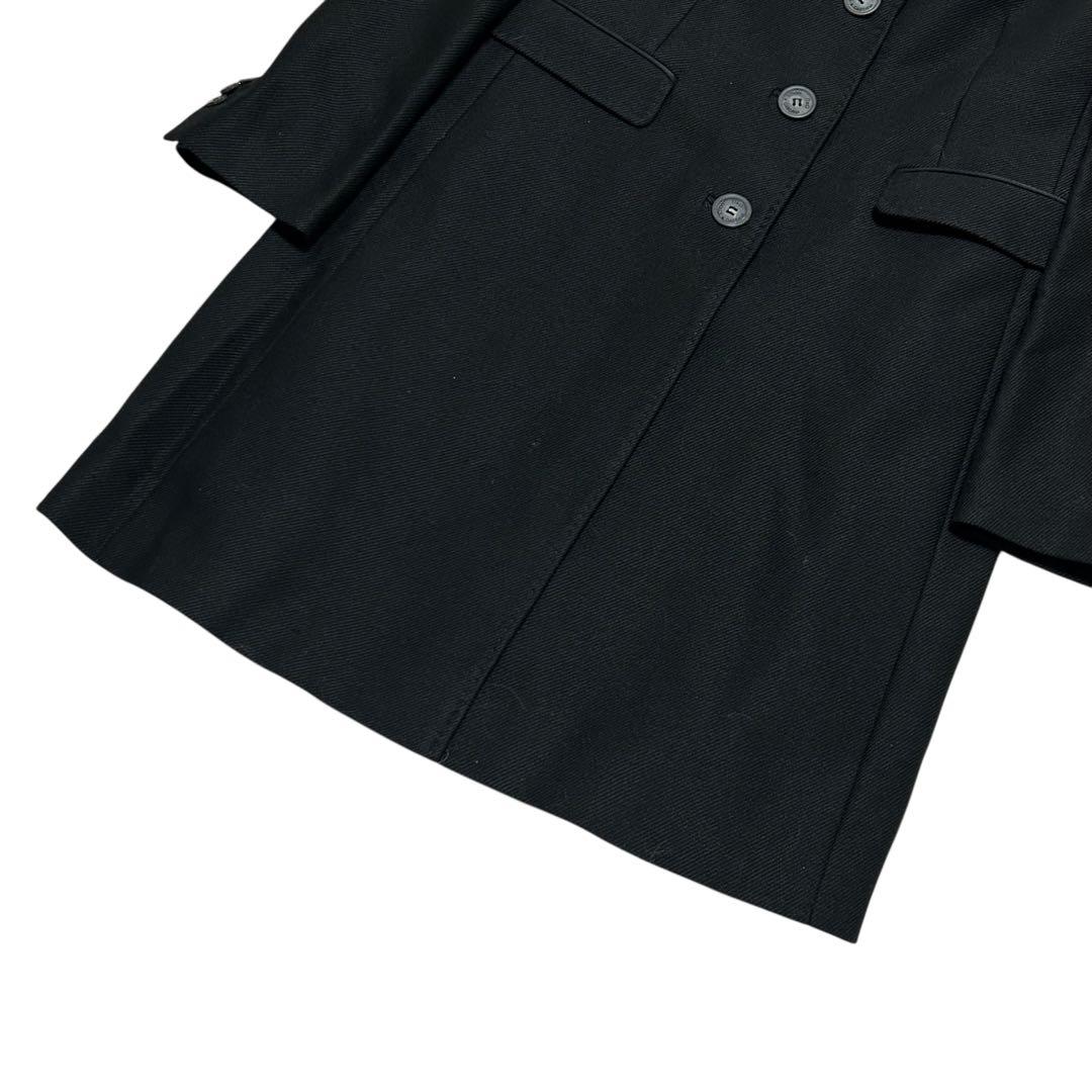 D&G DOLCE&GABBANA チェスターコート　レディース　ブラック