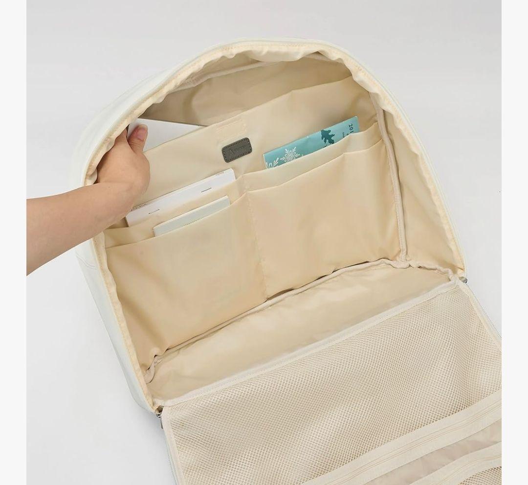 新品未使用★めちゃかわ！ Aww サボテンヴィーガンレザー　ボストンバッグ 　白