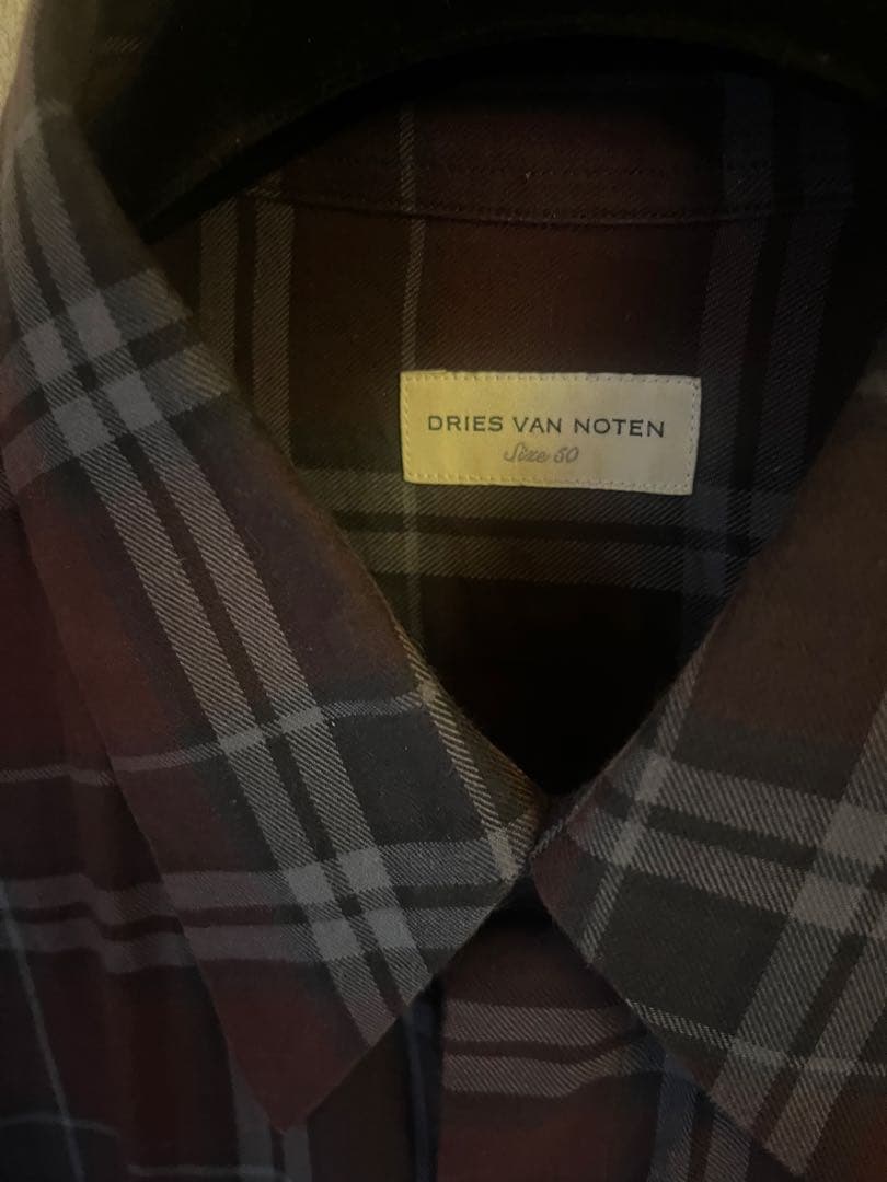 Dries Van Noten チェックシャツ