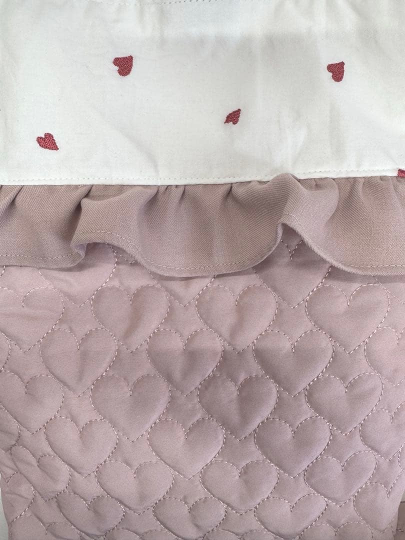 5点set ハートキルティング　オーダー　レッスンバッグ　上履き袋　体操服袋