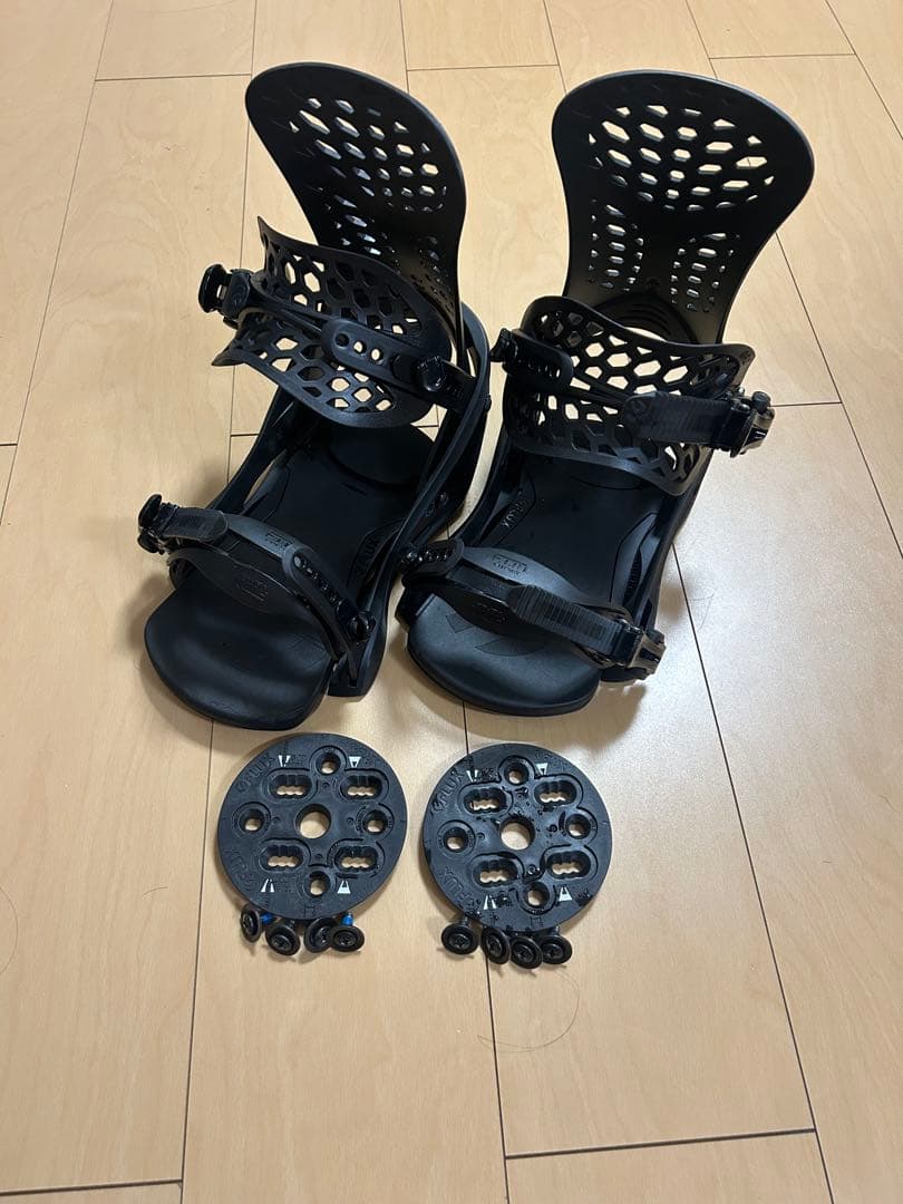 FLUX PR ブラック ビンディング 付属パーツ付き