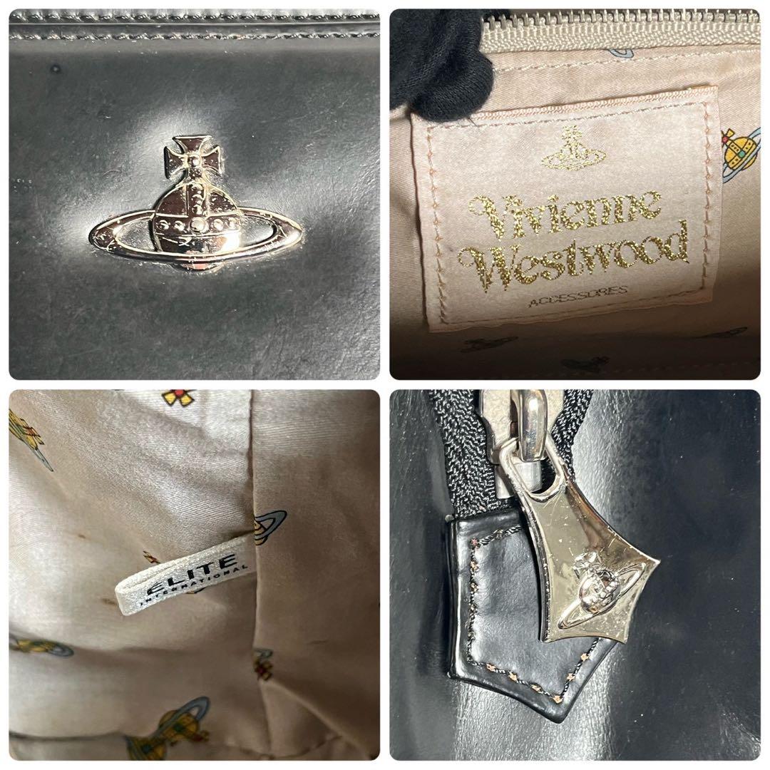 【廃盤品✨】Vivienne Westwood トートバッグ 肩掛け 正規品 黒