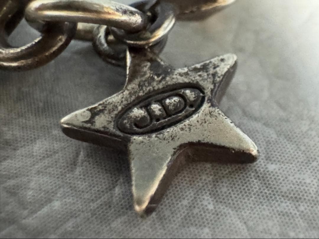 925刻印　ジャスティンデイビス　ダイヤデザインシルバーチェーン