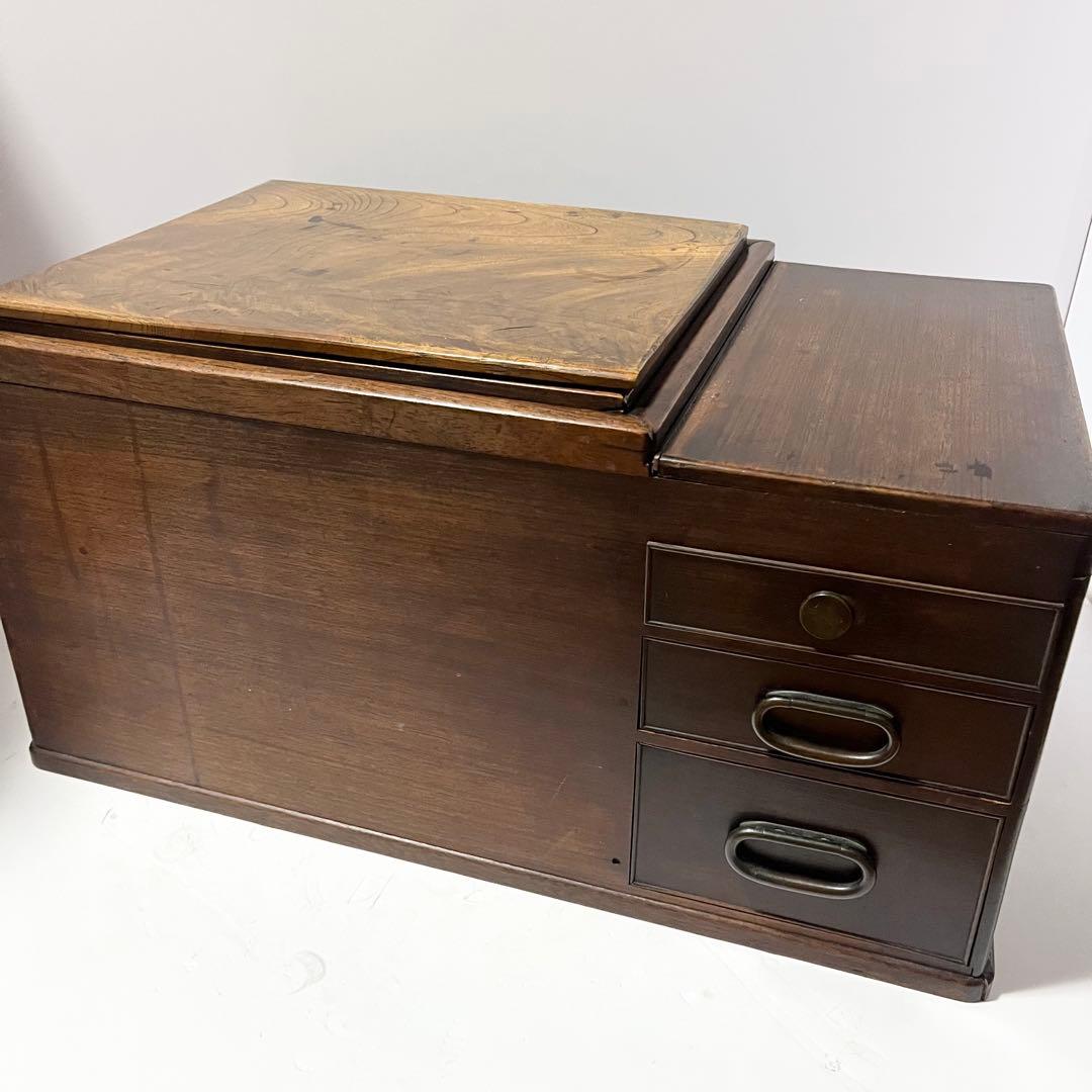 長火鉢 古民具 レトロ 箱火鉢 和家具 茶道具 囲炉裏 骨董 炭付き