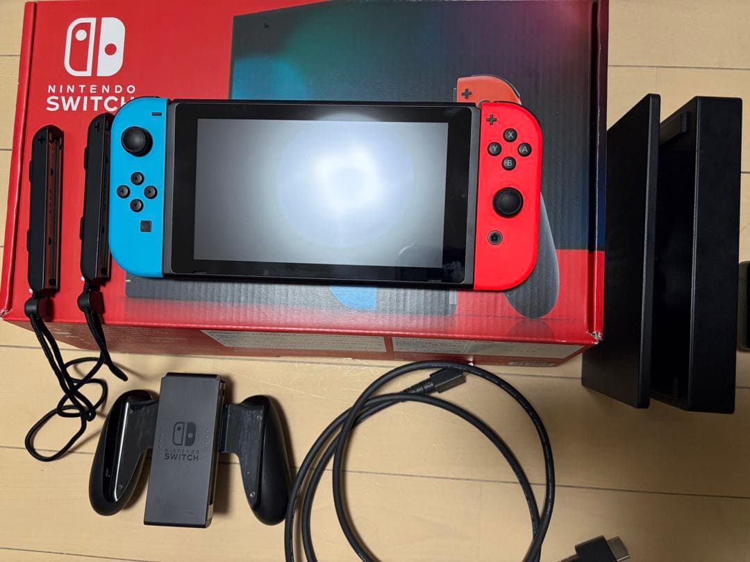 Nintendo Switch 青/赤 本体+付属品