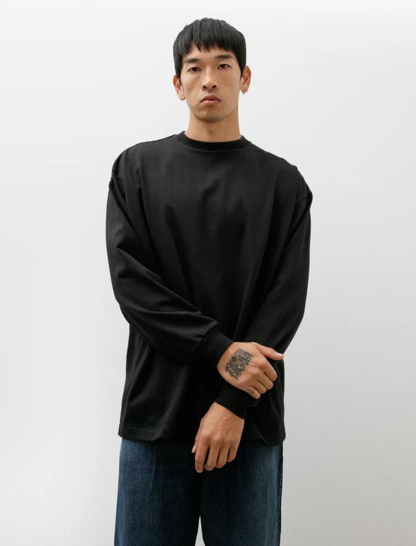 トップス HEAVY WEIGHT L/S OVERSIZED TEE size1