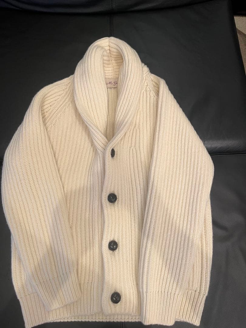 Mce マックジョージ　ショールカラーカーディガン