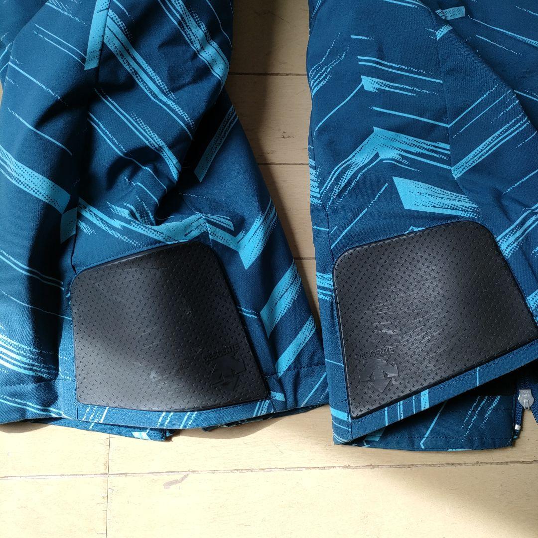 デサント　スキーウェア　上下セット　Mサイズ　サスペンダー付き