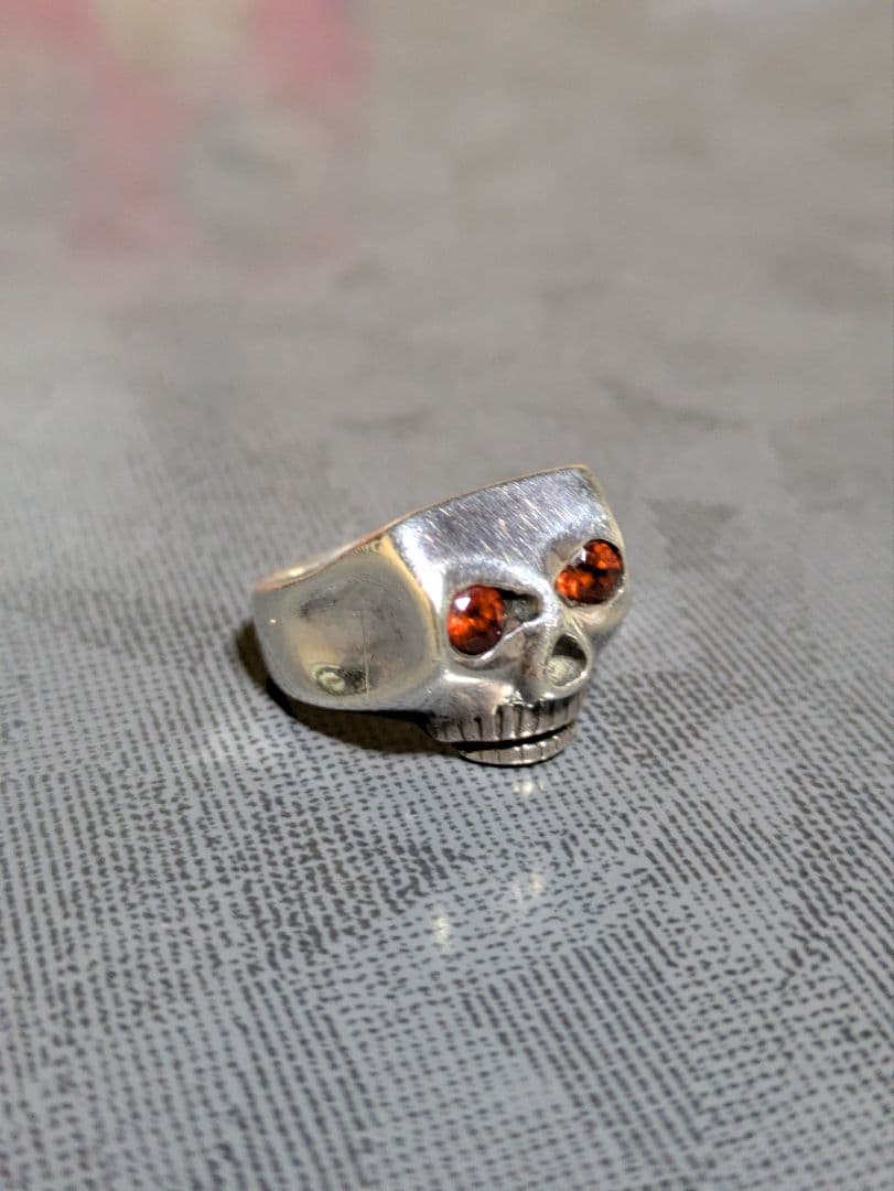 フラッシュポイント　ジムスカル　リング　シルバー