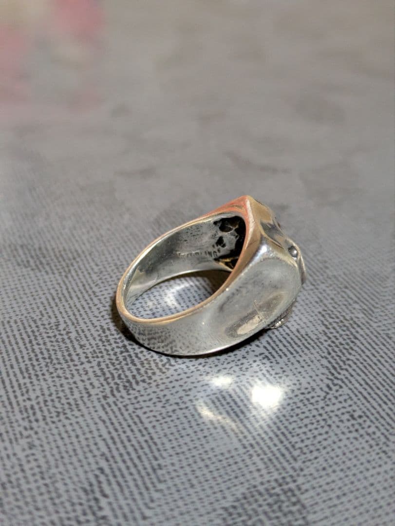 フラッシュポイント　ジムスカル　リング　シルバー