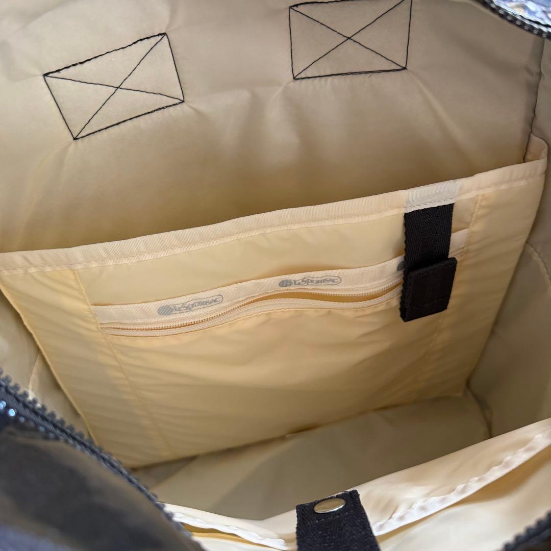 美品レスポートサックひとりつぷコラボ　アーバンエディターズバックパック　ネイビー