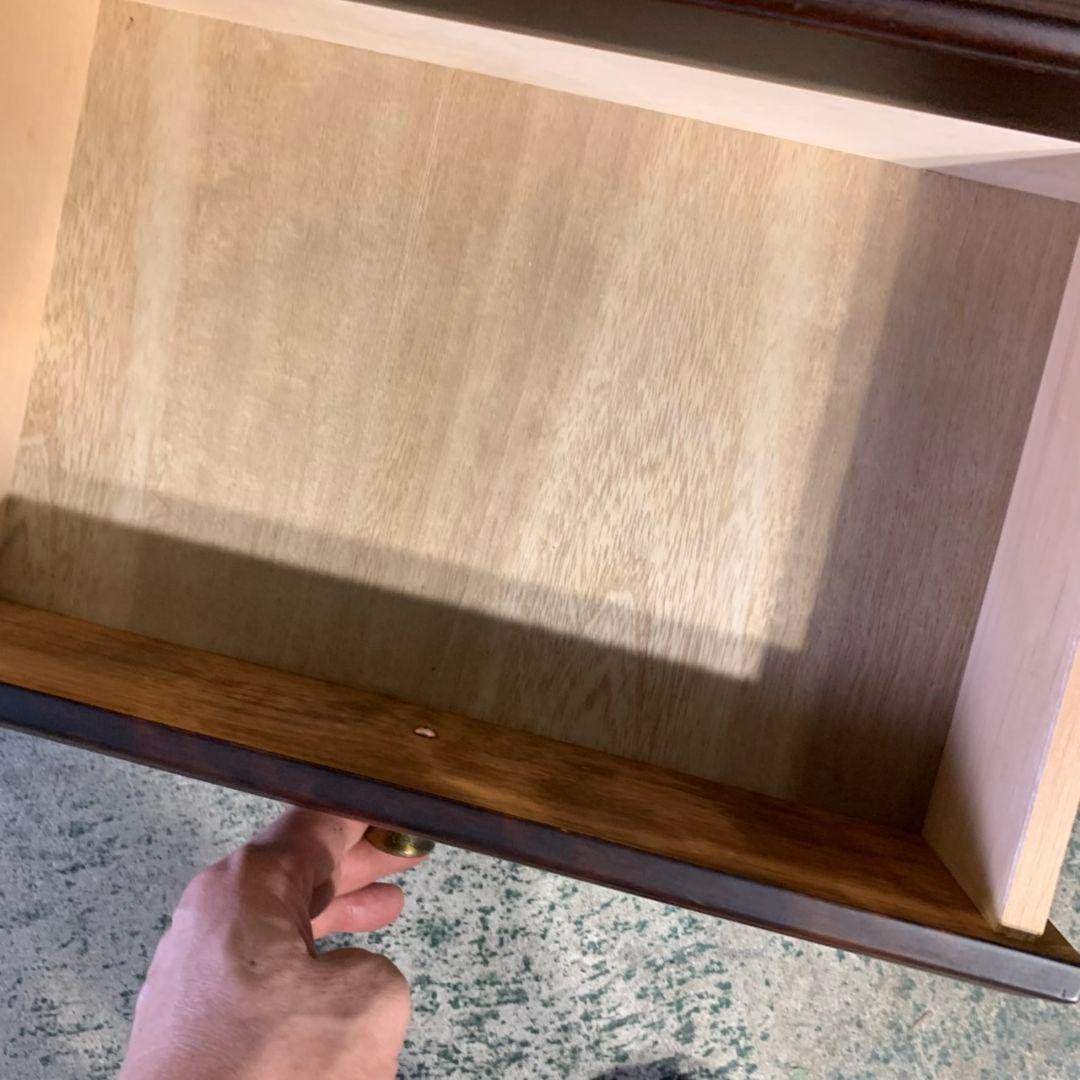 I220\" コーナー ガラスキャビネット アコード ブラウン