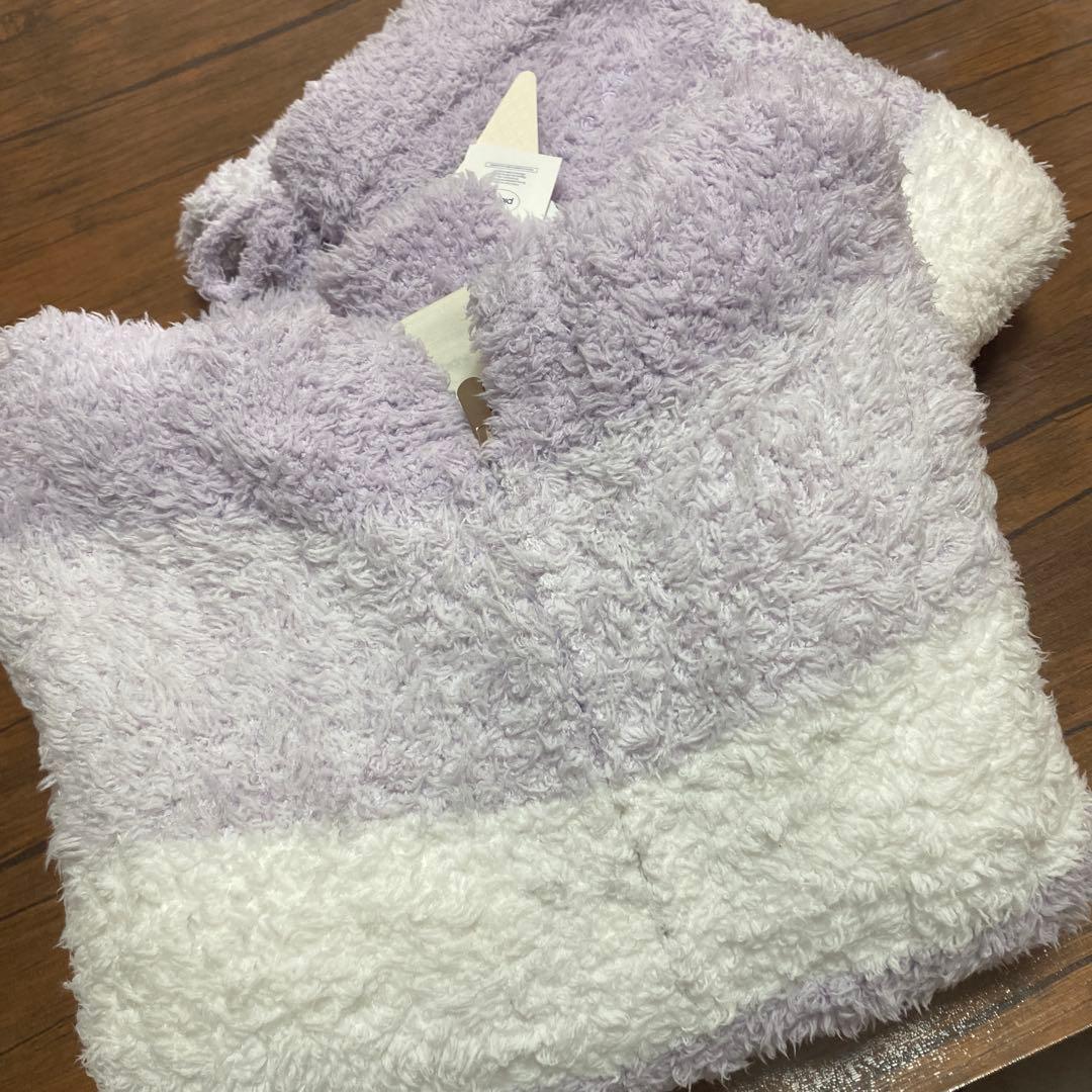 断捨離ガリ子【新品未使用】ジェラートピケ 3ボーダーパーカ&ロングパンツ