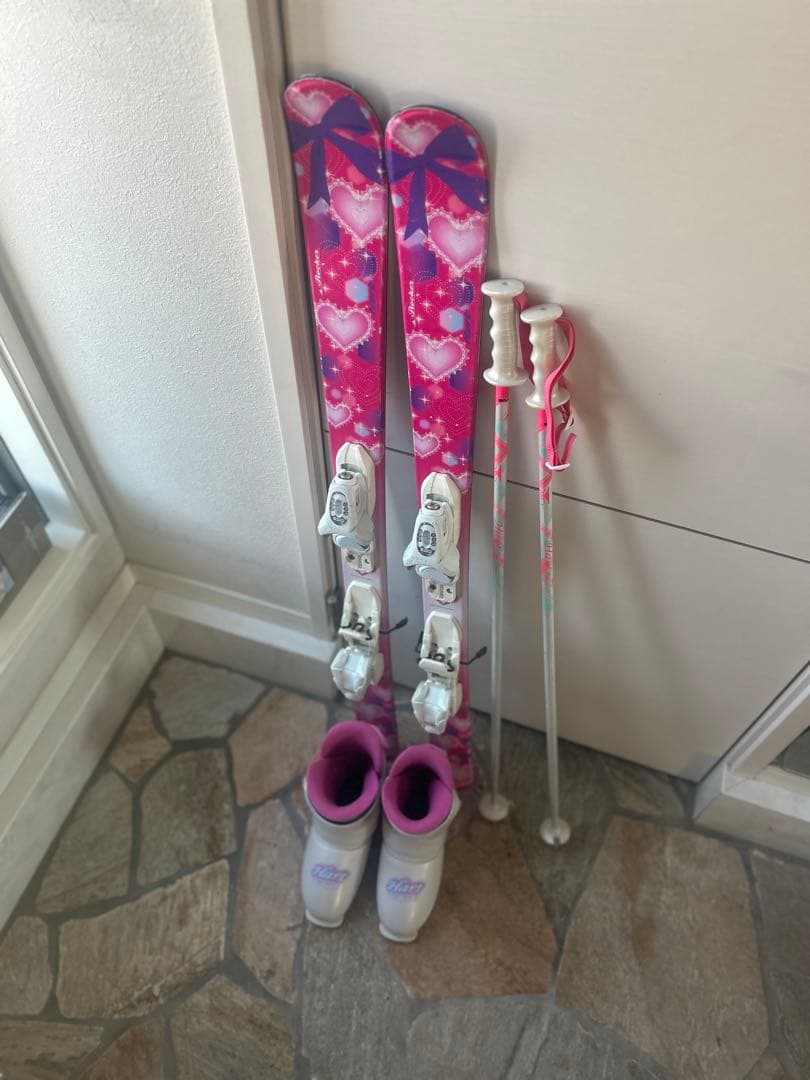 子供用 スキー板120cm スキー3点セット