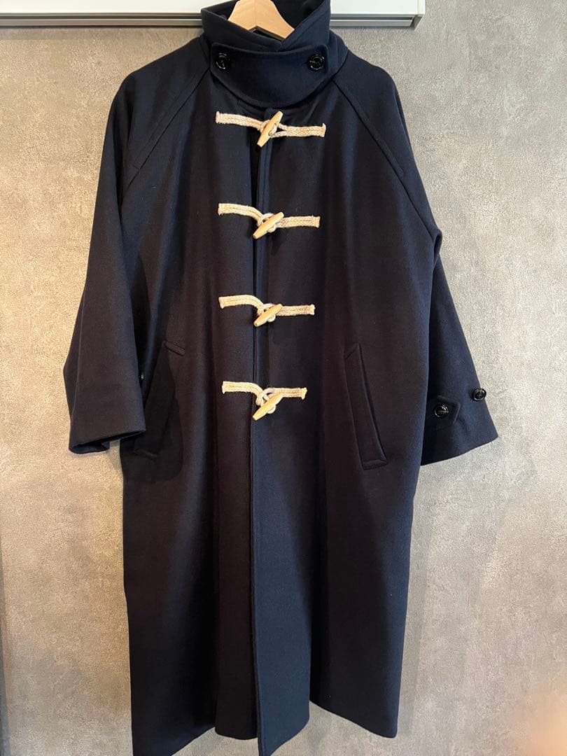 キャナルジーン　ネイビー ダッフルコート　ロングコート