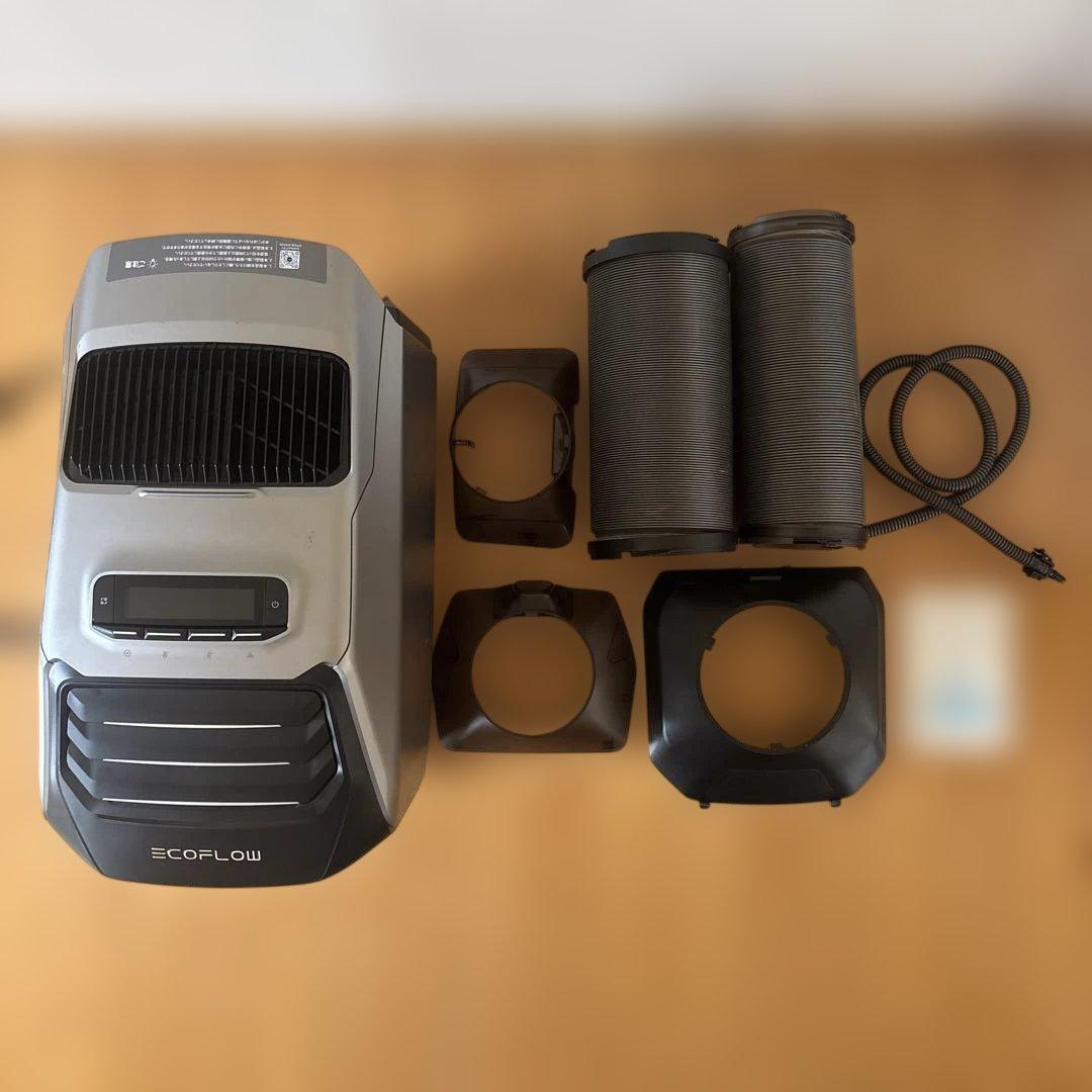 ECOFLOW 冷暖房エアコン EcoFlow WAVE2 本体と付属品