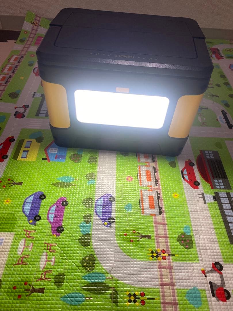 Evopow ポータブル電源 515Wh 600Wリン酸鉄LEDライト付き