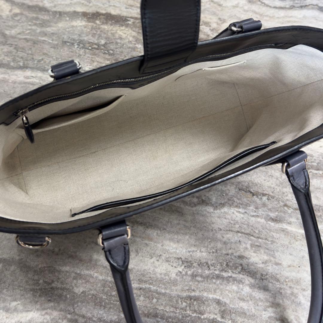 最新型 定価49万 ベルルッティ トゥジュールミニ スクリットレザートートバッグ