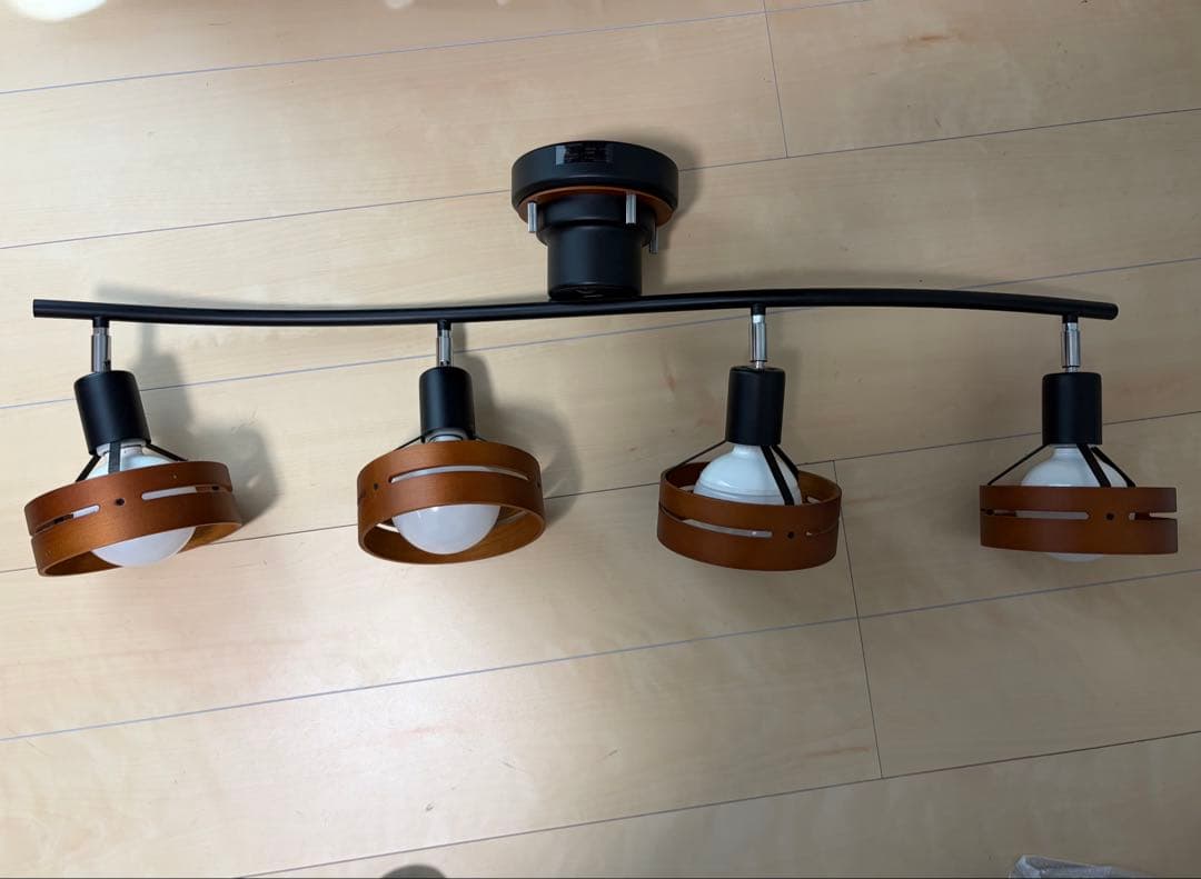 インターフォルム シーリングライトLT-5271BK アーチェ ブラック白熱球付