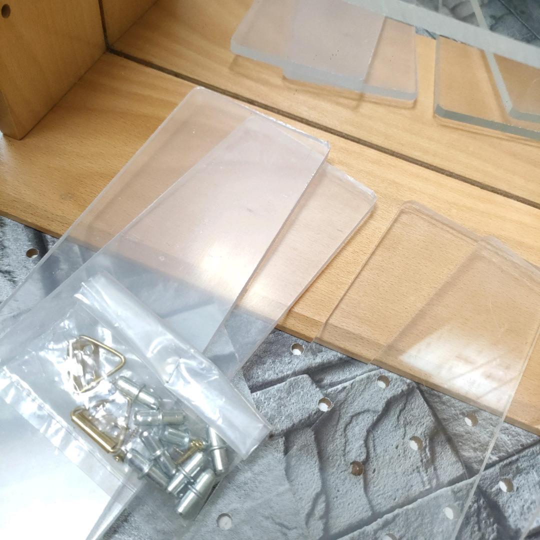 匿名配送 ナカバヤシ コレクションケース CCM-101（透明棚板タイプ）