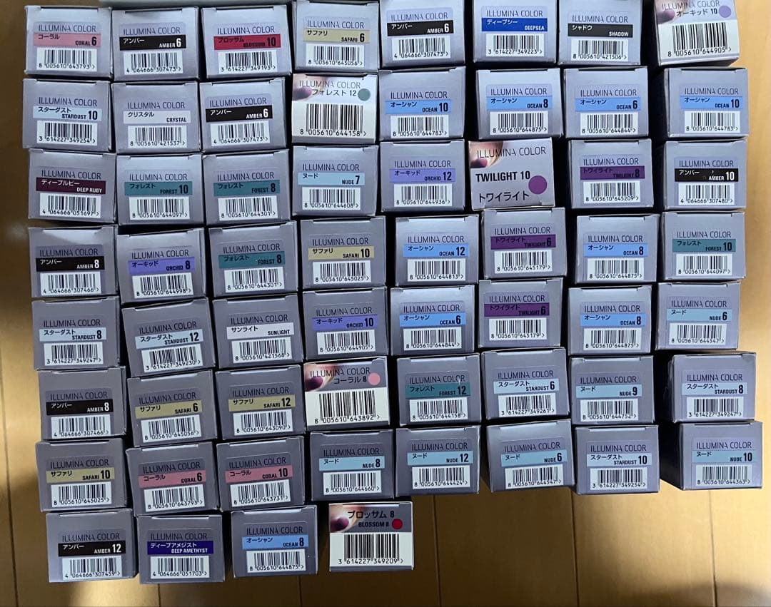 イルミナ　カラー剤　60本