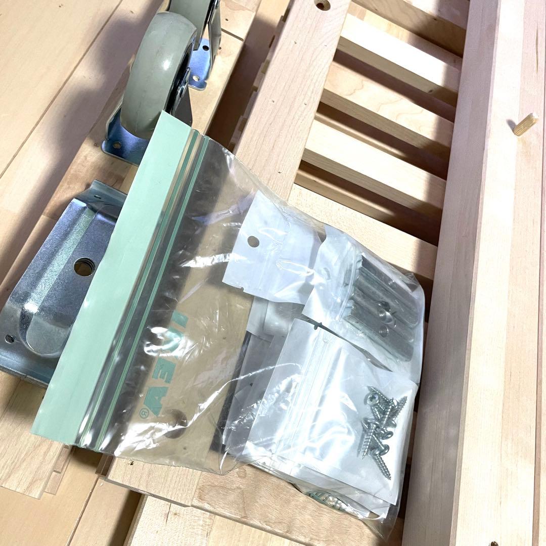 【IKEA】BEKVÄM ベクヴェーム 木製ワゴン