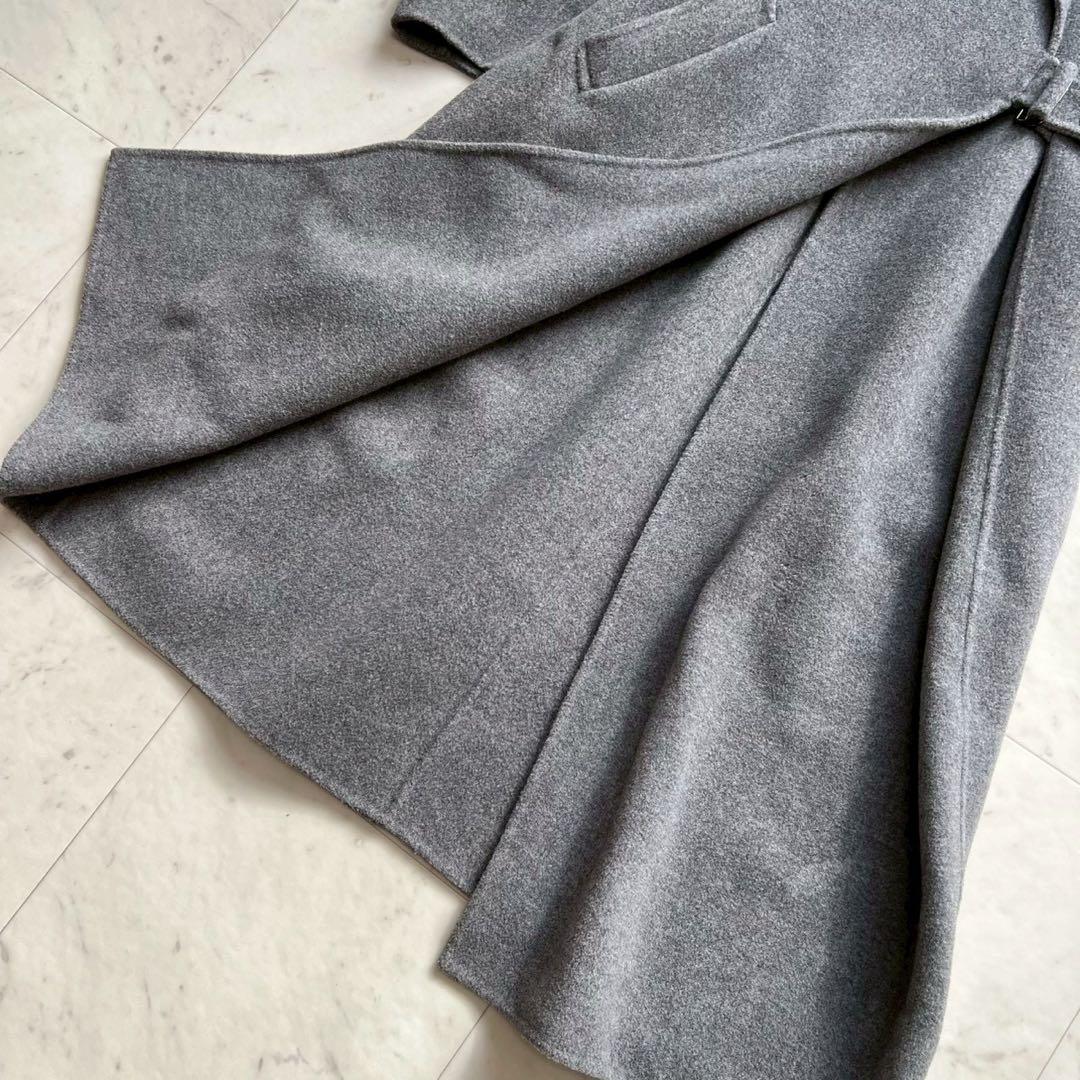 定価7万 LOHEN ロングタロッケンリバーコート グレー
