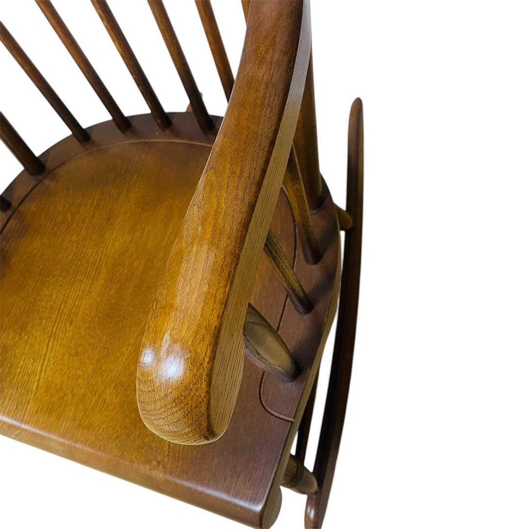 飛騨産業 キツツキマーク ロッキングチェア 揺り椅子 木製 アンティーク レトロ