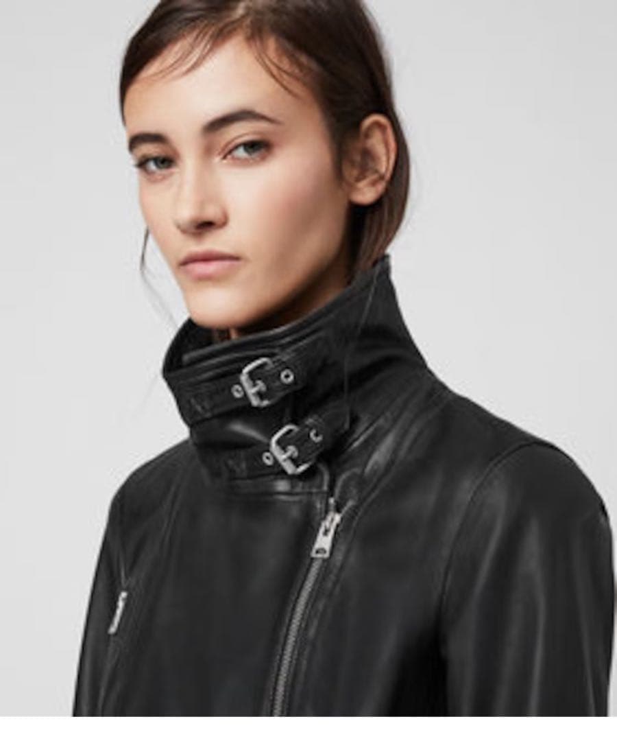 【ALLSAINTS】UK10 ライダースジャケット BALES BIKER