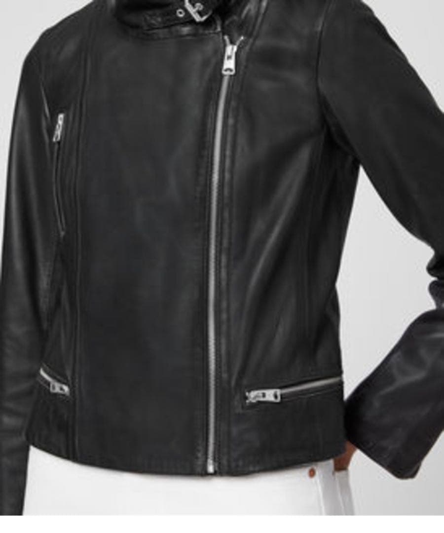 【ALLSAINTS】UK10 ライダースジャケット BALES BIKER