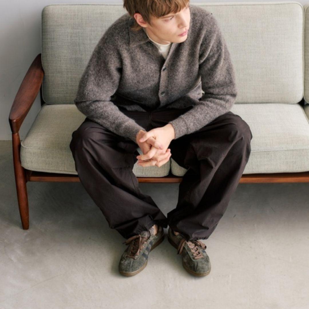 【箱・タグ付】美品 adidas TOBACCO SMU カーキ×ブラウン