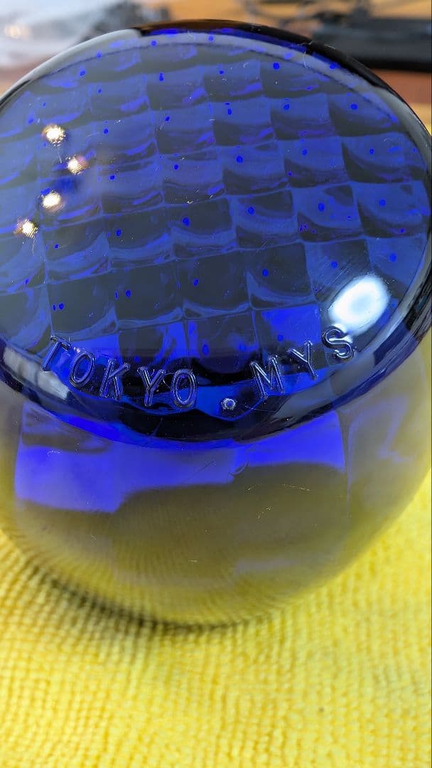 当時物　デコトラ　レトロマーカー　瑠璃色