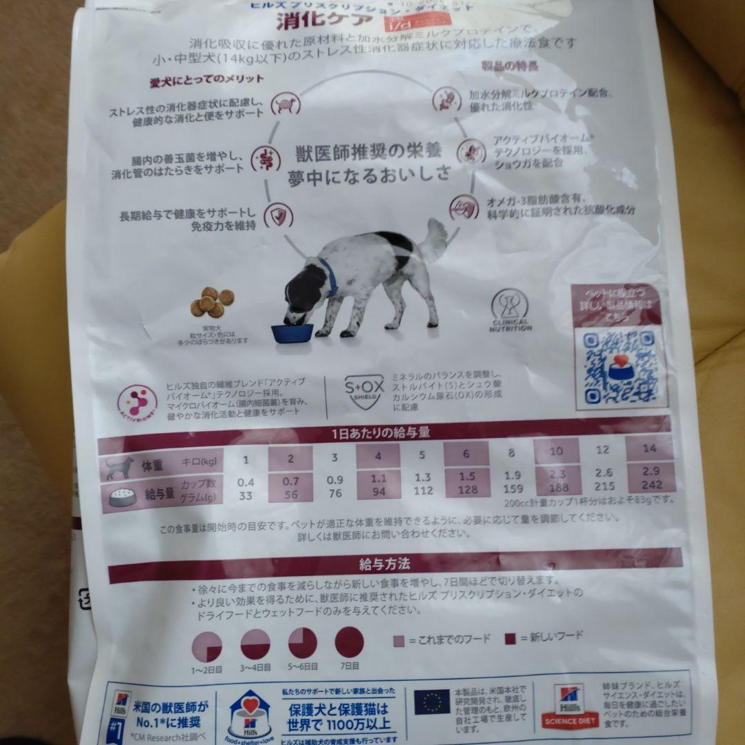 Hills i/d コンフォート3kg✕2