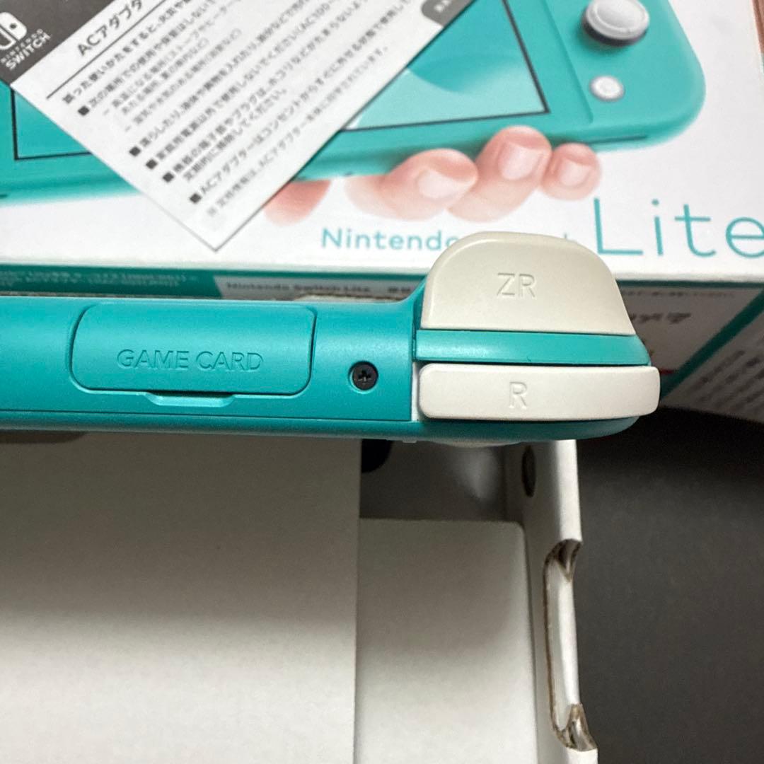 Nintendo Switch Lite ターコイズ 本体　ケース　箱付