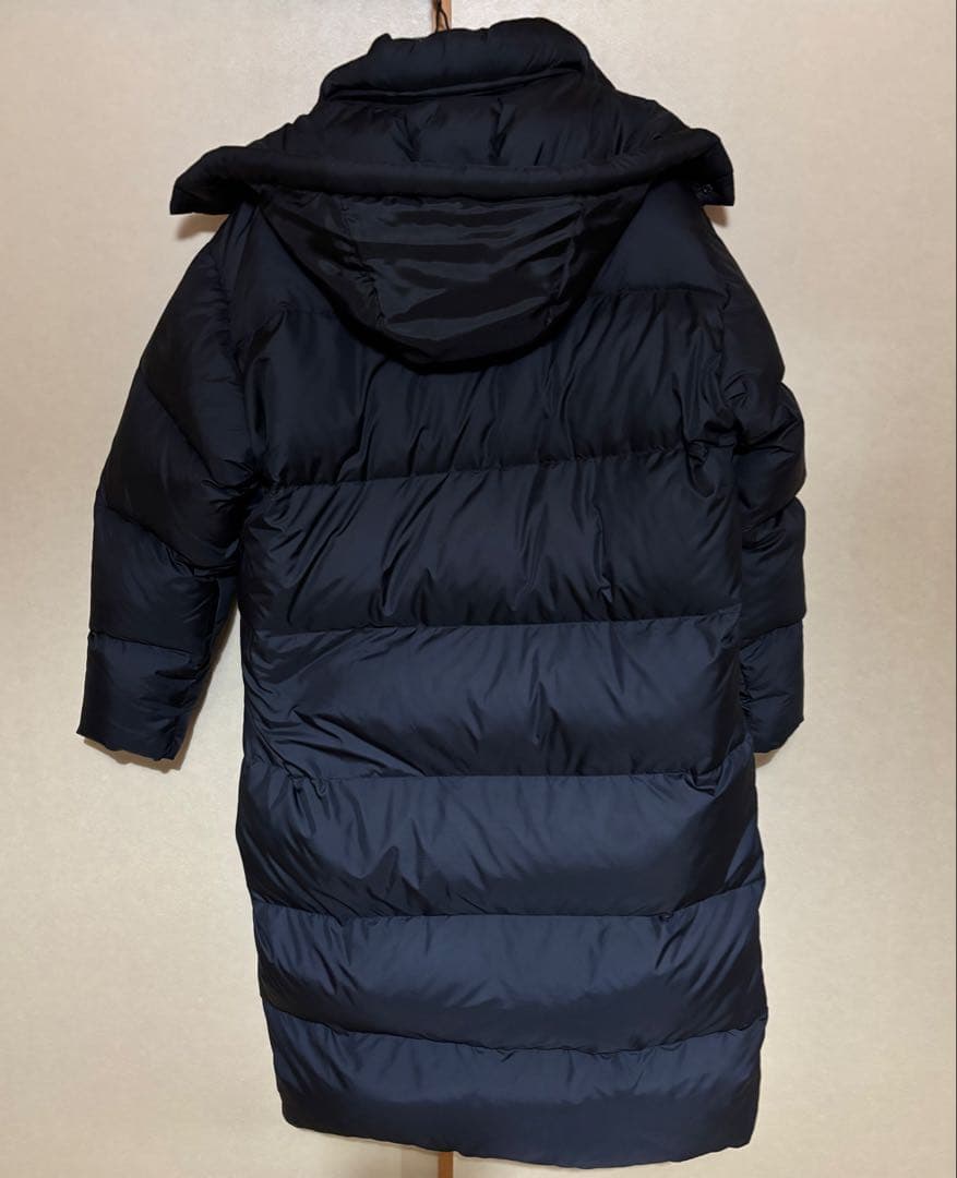 デサント ベンチコート スーパー ロング ダウンコート フード付き 中綿 防寒