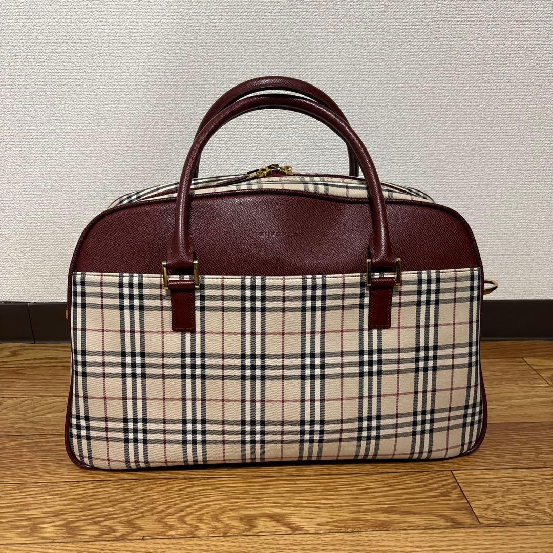 Burberry ボストンバック