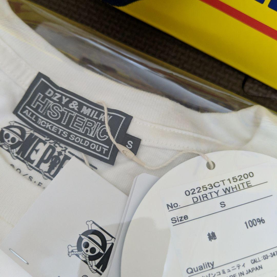 ワンピース HYSTERIC GLAMOUR ナミ フライング Tシャツ　白　S