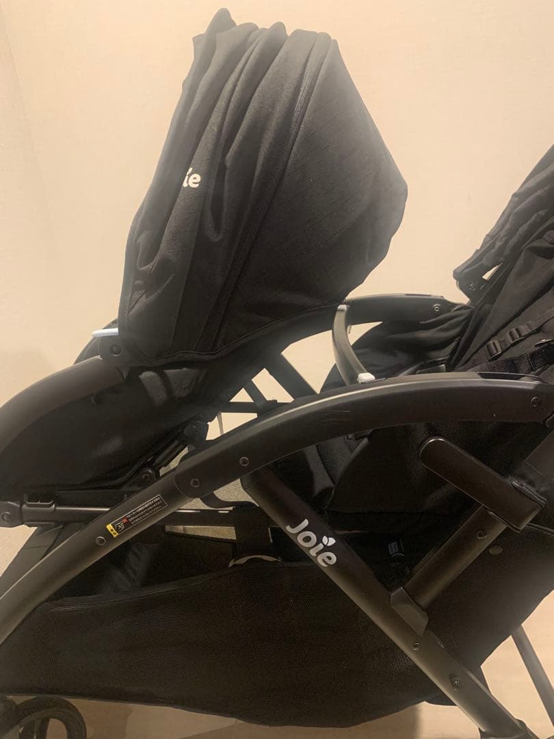 専用♪Joieブラックエヴァライトデュオ 2人乗りベビーカー
