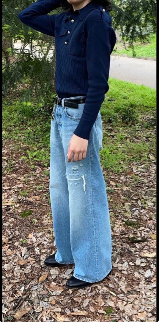 wales bonner ニットシャツ