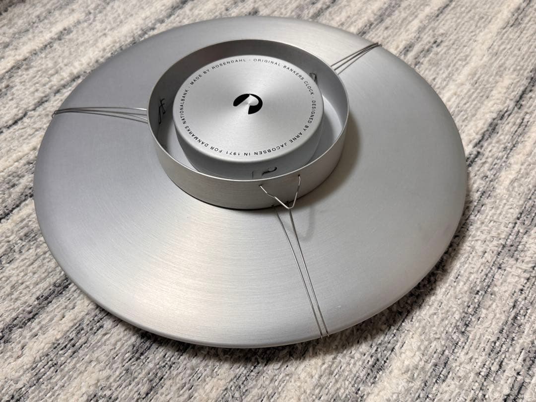 インテリア時計 ARNE JACOBSEN Wall Clock Bankers 29cm