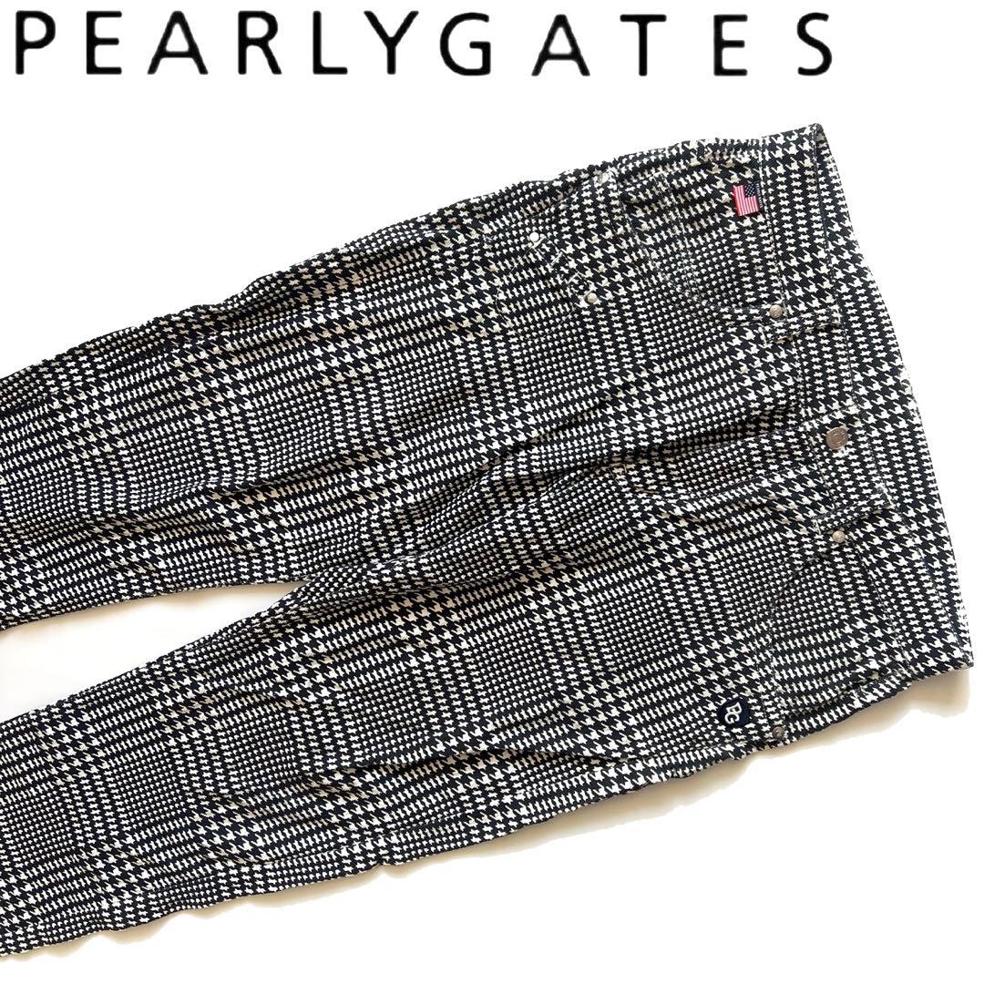 Pearly gates パーリーゲイツ　千鳥柄　パンツ　メンズ　ゴルフ　M 4